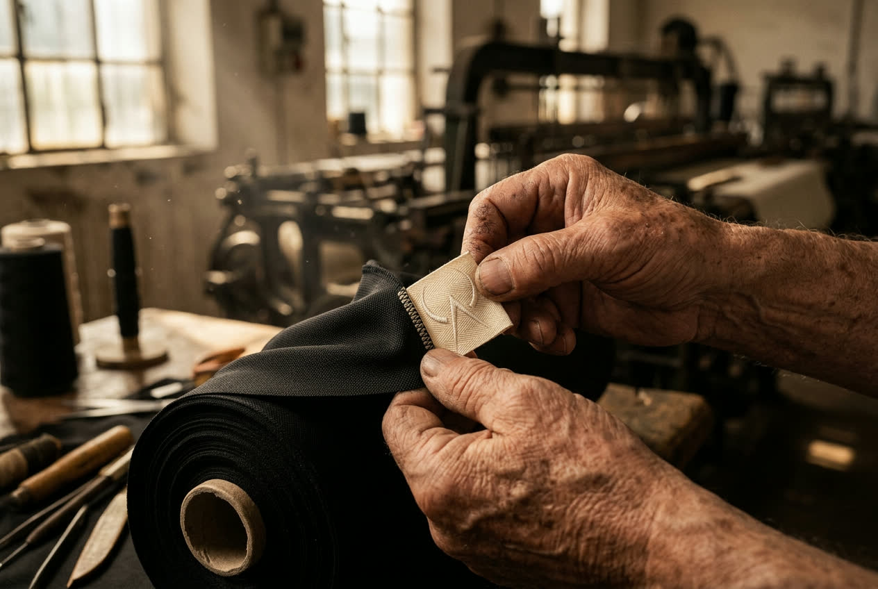 The Italian mill that weaves Volume 01.
