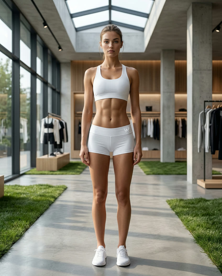 Halo Low-Rise Gym Short